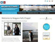 Tablet Screenshot of niagarafallschapel.com